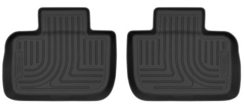 Husky Liners 11-20 Chrysler 300 / 11-20 Charger RWD/AWD X-act Contour Series 2nd Seat Liner - Black | husky-liners-11-20-chrysler-300-11-20-charger-rwd-awd-x-act-contour-series-2nd-seat-liner-black | Floor Mats - Rubber | Husky Liners