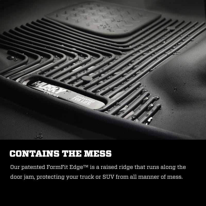 Husky Liners 20-22 Hyundai Palisade Black X-Act Contour Front Floor Liners | husky-liners-20-22-hyundai-palisade-black-x-act-contour-front-floor-liners | Floor Mats - Rubber | Husky Liners