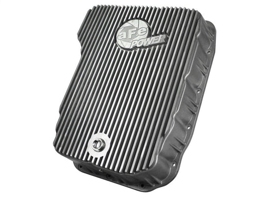 Transmission Pan Cover (Raw); Dodge Diesel Trucks 07.5-12 L6-6.7L (td) | transmission-pan-cover-raw-dodge-diesel-trucks-07-5-12-l6-6-7l-td | Diff Covers | aFe