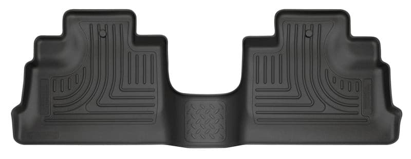 Husky Liners 11-12 Jeep Wrangler Unlimited (4 Door) WeatherBeater 2nd Row Black Floor Liners | husky-liners-11-12-jeep-wrangler-unlimited-4-door-weatherbeater-2nd-row-black-floor-liners | Floor Mats - Rubber | Husky Liners